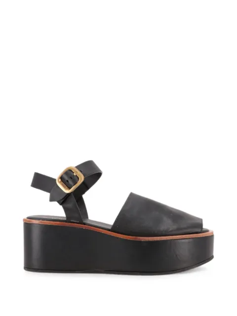 Tod's buckle-fastening platform sandals