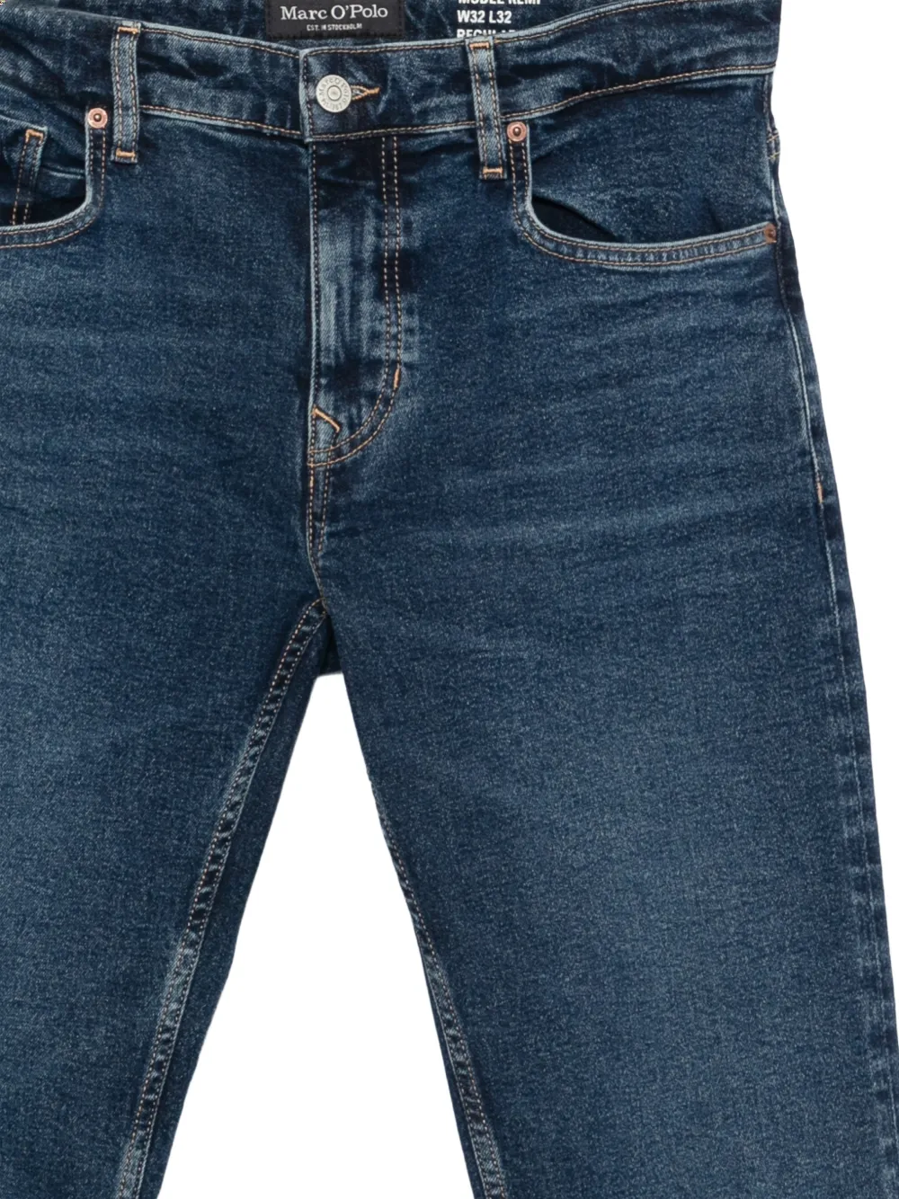 Marc O'Polo Kemi slim-fit jeans Blauw