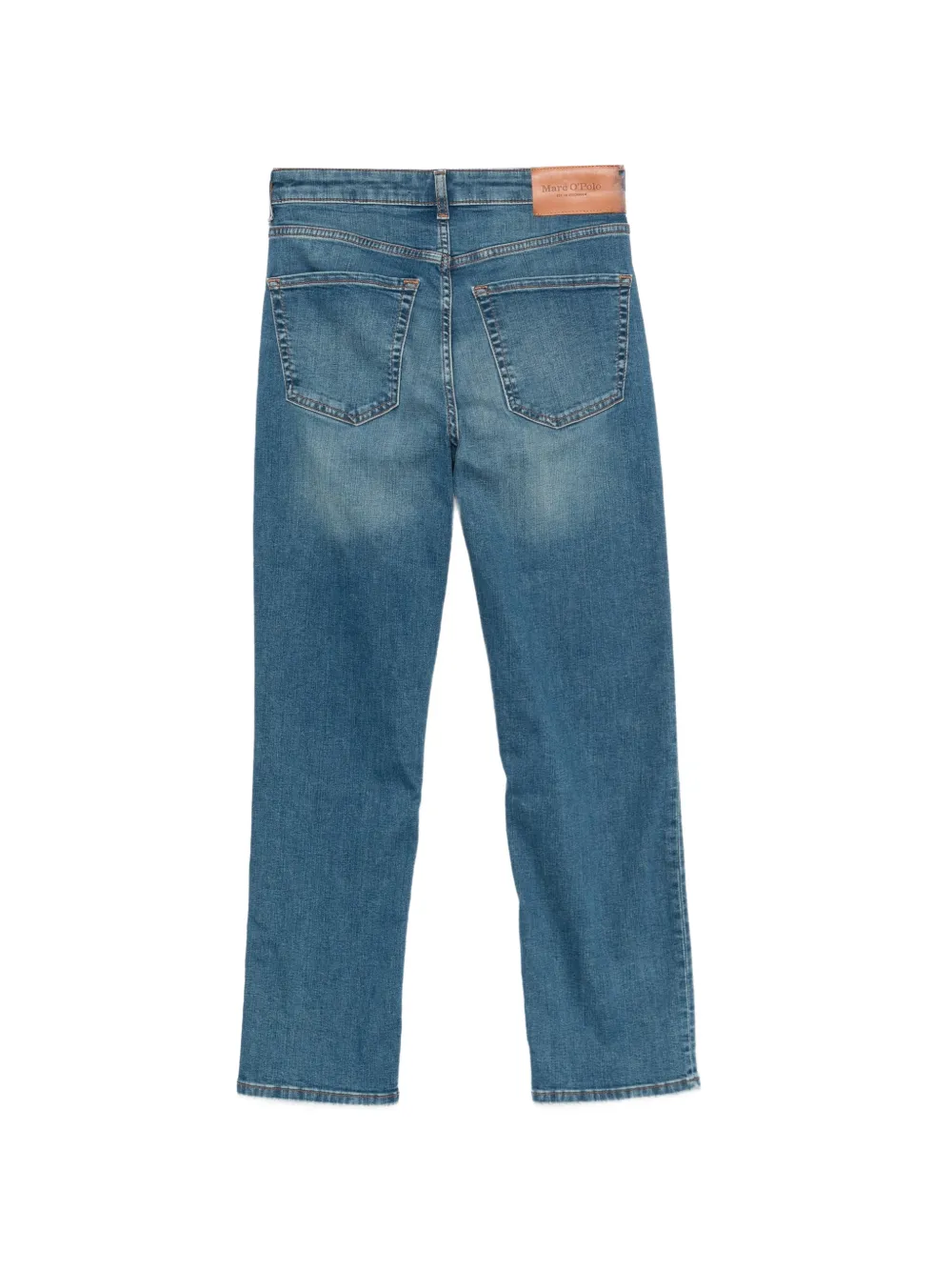 Marc O'Polo Linde straight jeans Blauw
