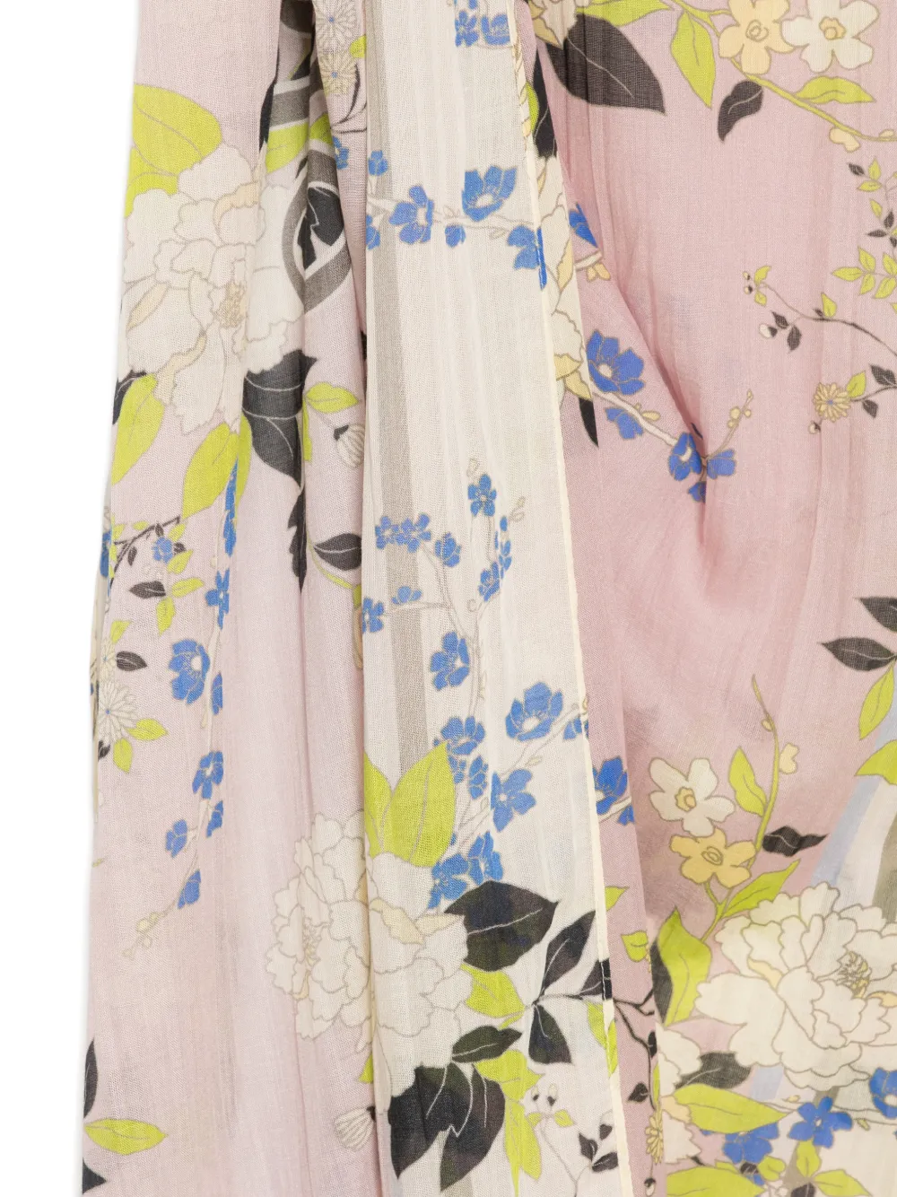 Marc O'Polo Sjaal met bloemenprint Roze