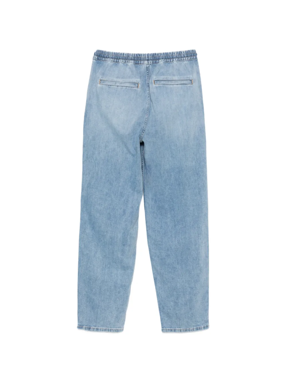 Marc O'Polo Elastische jeans met trekkoord Blauw