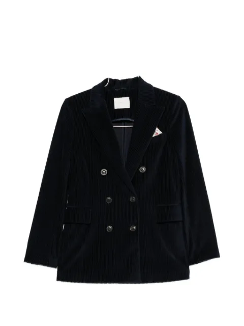 Circolo 1901 double-breasted corduroy jacket