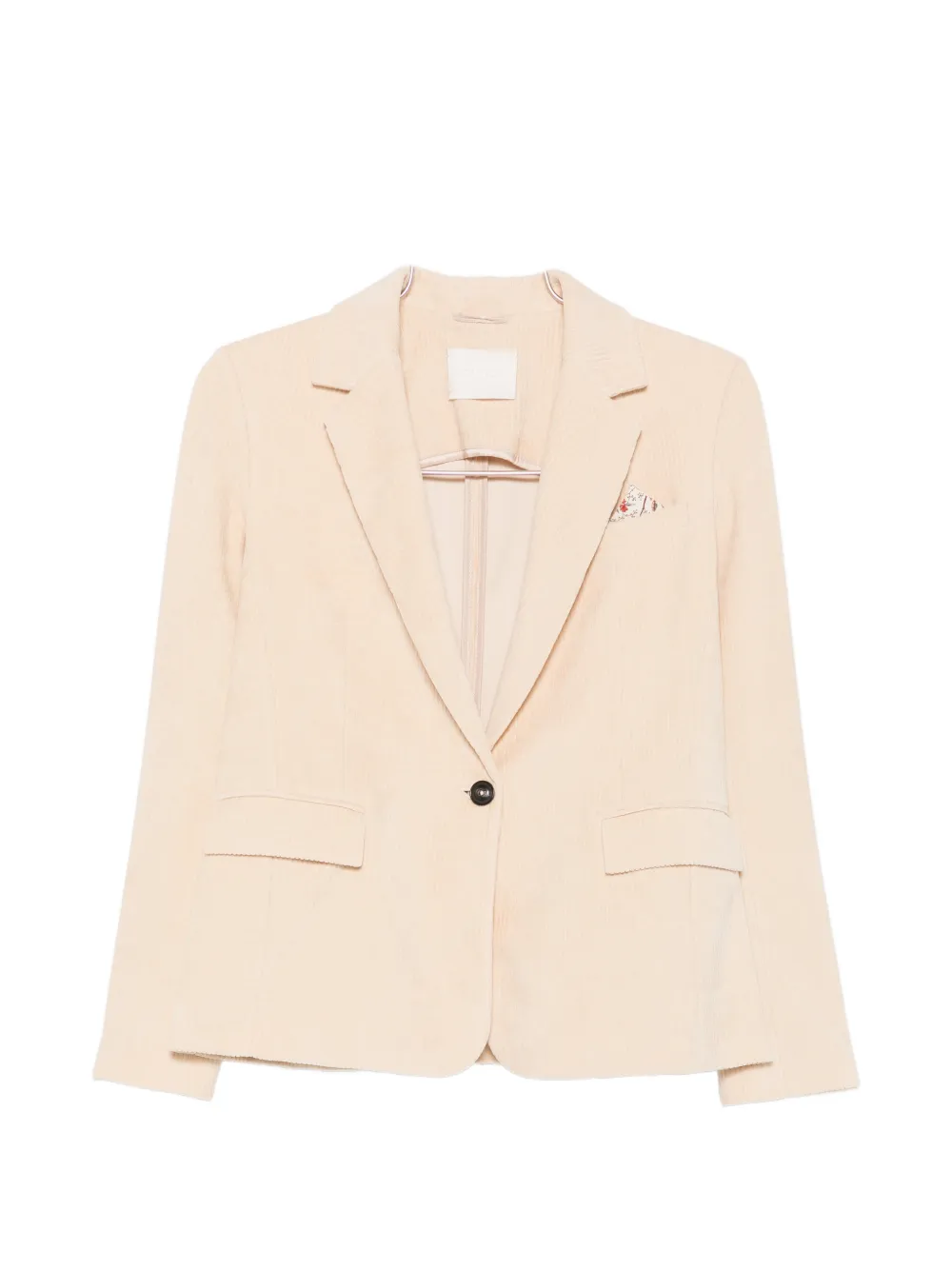 Circolo 1901 corduroy-effect single-breasted jacket - Toni neutri