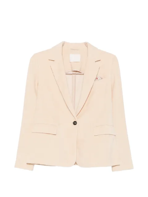 Circolo 1901 corduroy-effect single-breasted jacket