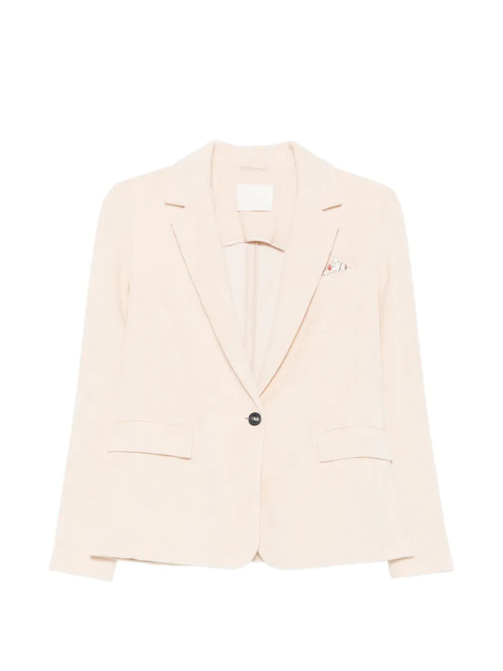 Circolo 1901 corduroy-effect single-breasted jacket
