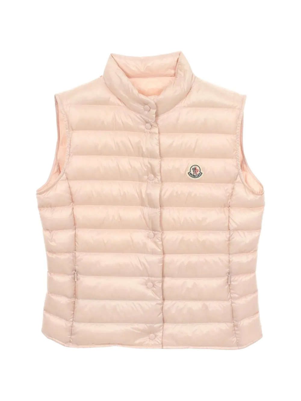 Pre-owned Moncler Vintage 2010s Liane Down Vest In Pink