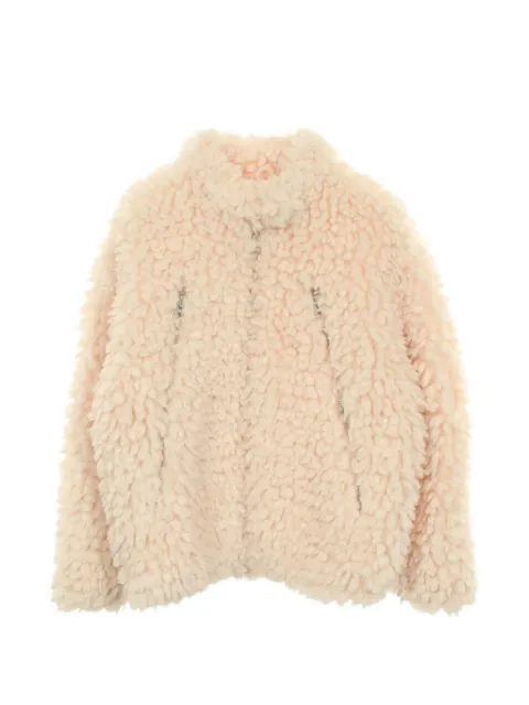 MM6 Maison Margiela 2010s Boa faux-sheepskin jacket