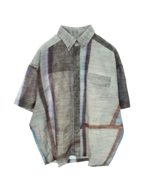 Giorgio Armani Pre-Owned camisa de manga corta 2010s