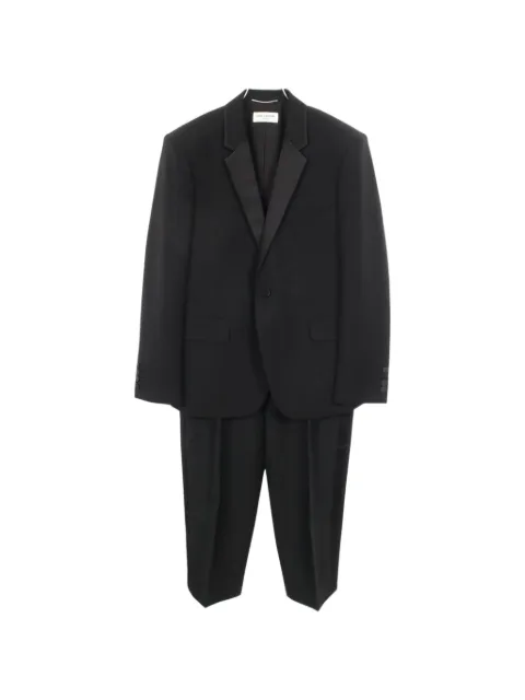 Saint Laurent Pre-Owned 2000s side-stripe wool suit