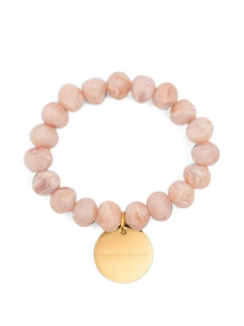 Vanessa Baroni mini bracelet à breloque logo