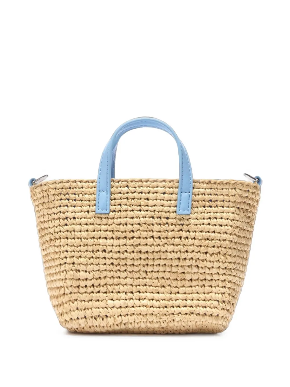 MC2 Saint Barth Saint Barth shopper met geborduurd logo Beige