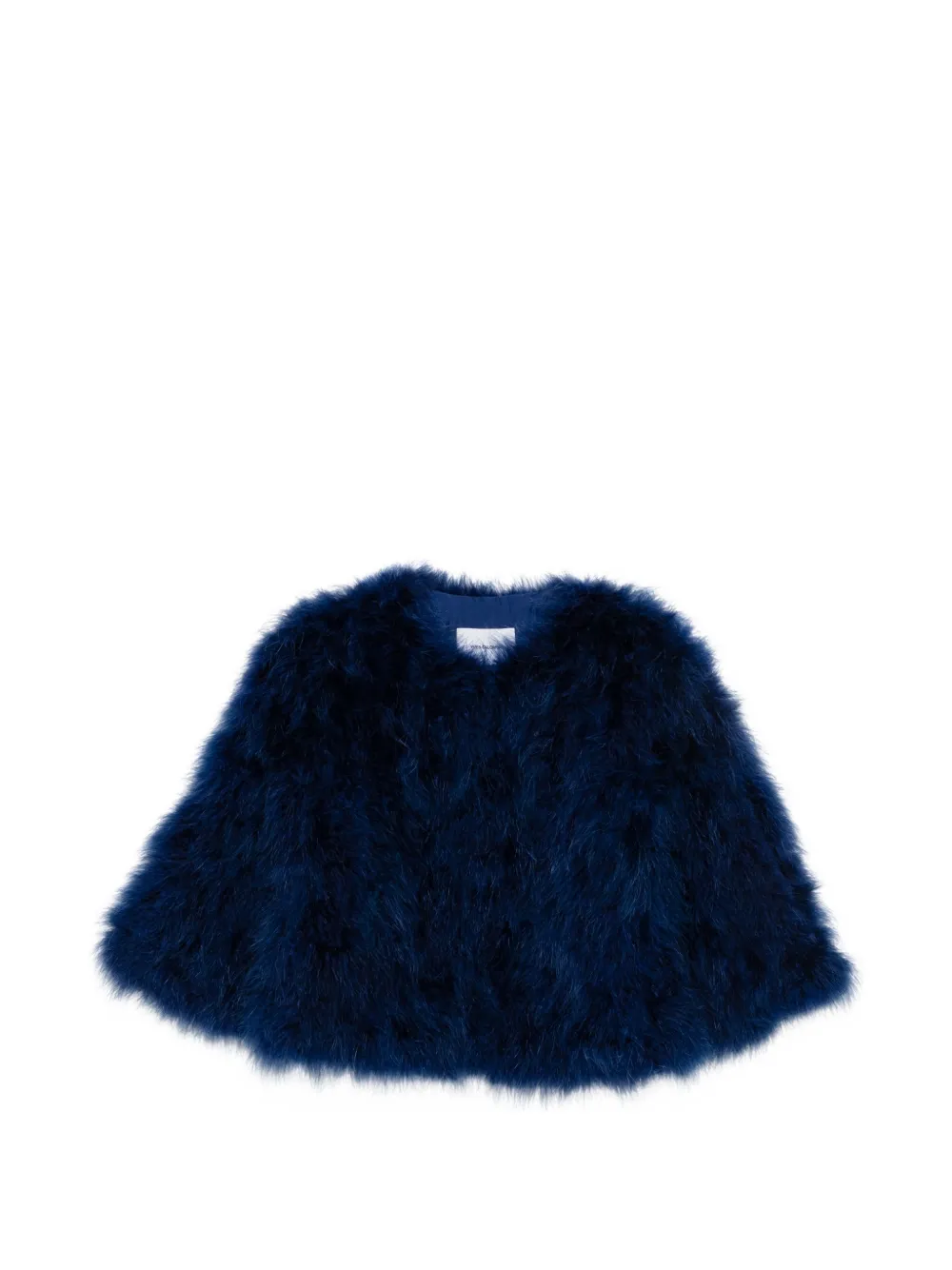 Yves Salomon feather-embellished jacket
