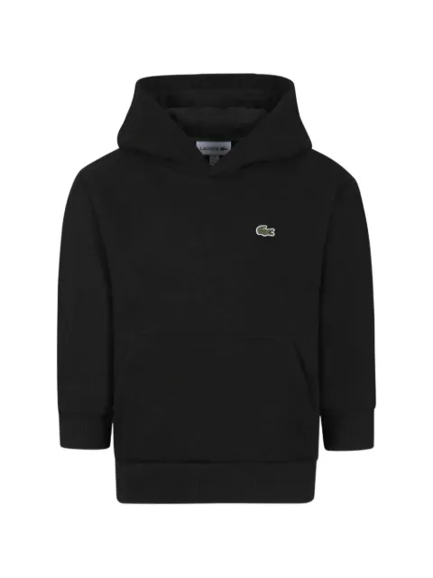 Lacoste Kids logo-patch hoodie