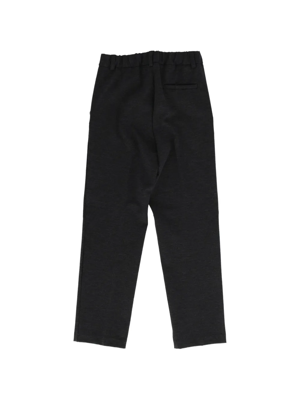 Paolo Pecora Kids elasticated-waist trousers Zwart