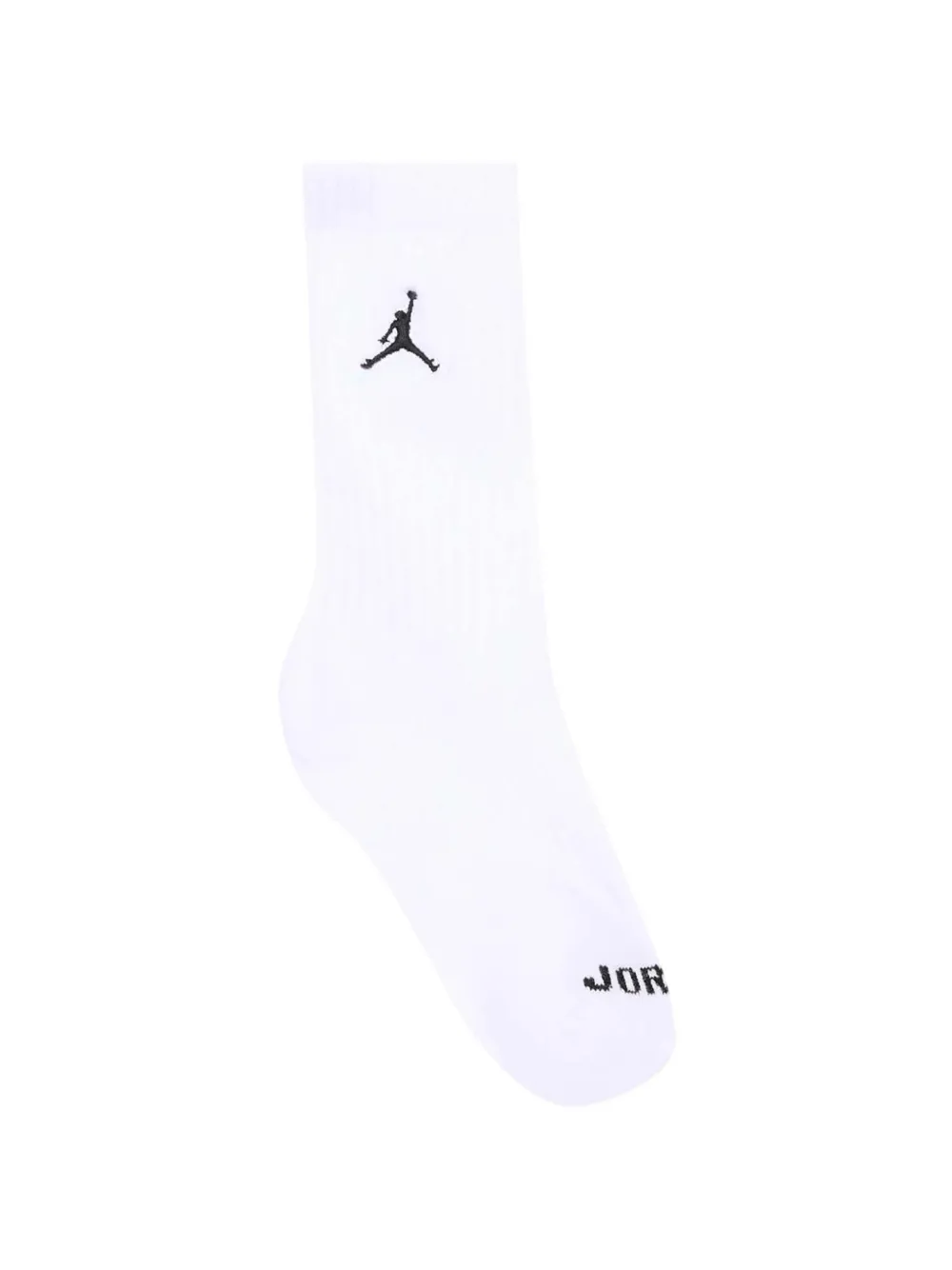 Jordan Drie paar Jumpman sokken met geborduurd logo Rood