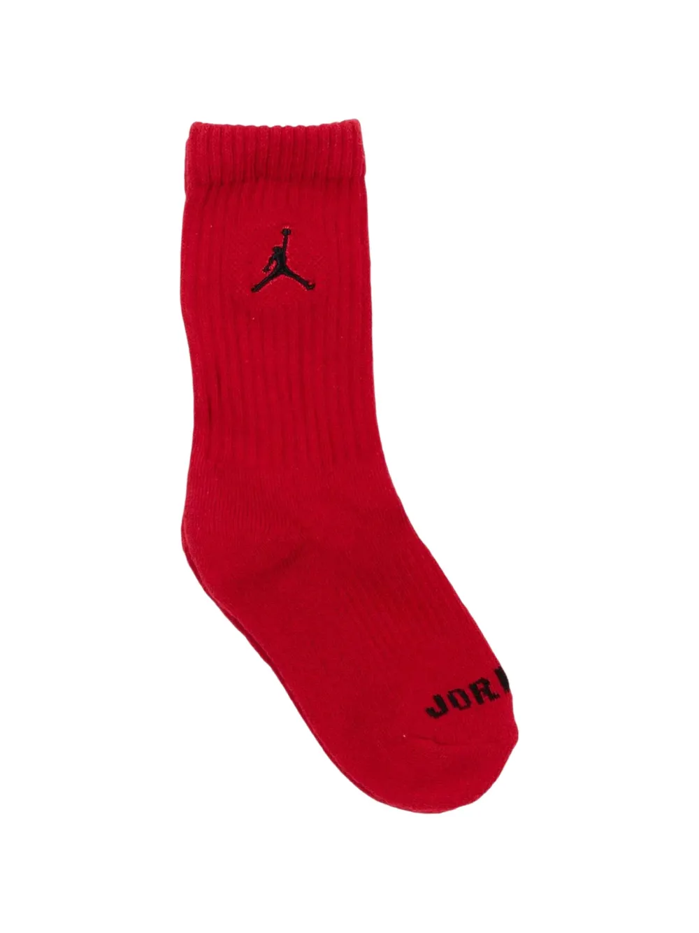 Jordan Drie paar Jumpman sokken met geborduurd logo Rood
