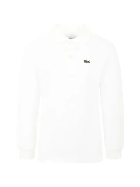 Lacoste Kids long-sleeve piqué polo shirt