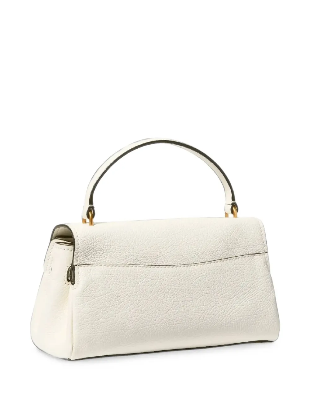 Michael Kors Kleine Hamilton Moderne leren crossbodytas met textuur Wit
