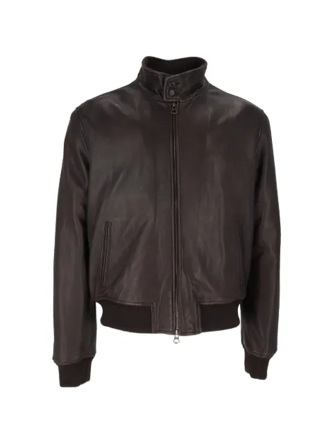 Stewart Jeff-Washed Nappa leather jacket