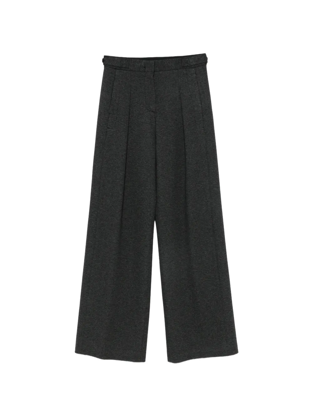 Semicouture pleated wide-leg trousers