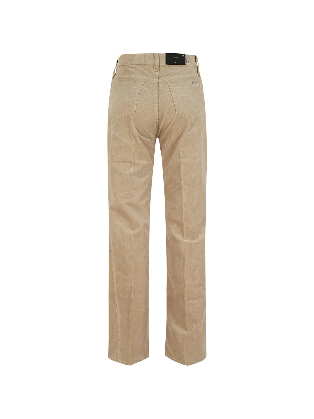 7 For All Mankind Lotta ribfluwelen jeans Beige