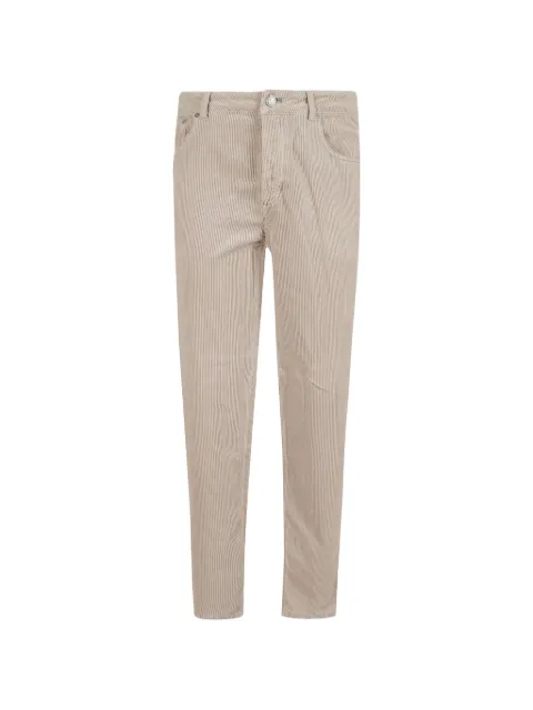 Brunello Cucinelli corduroy-textured trousers