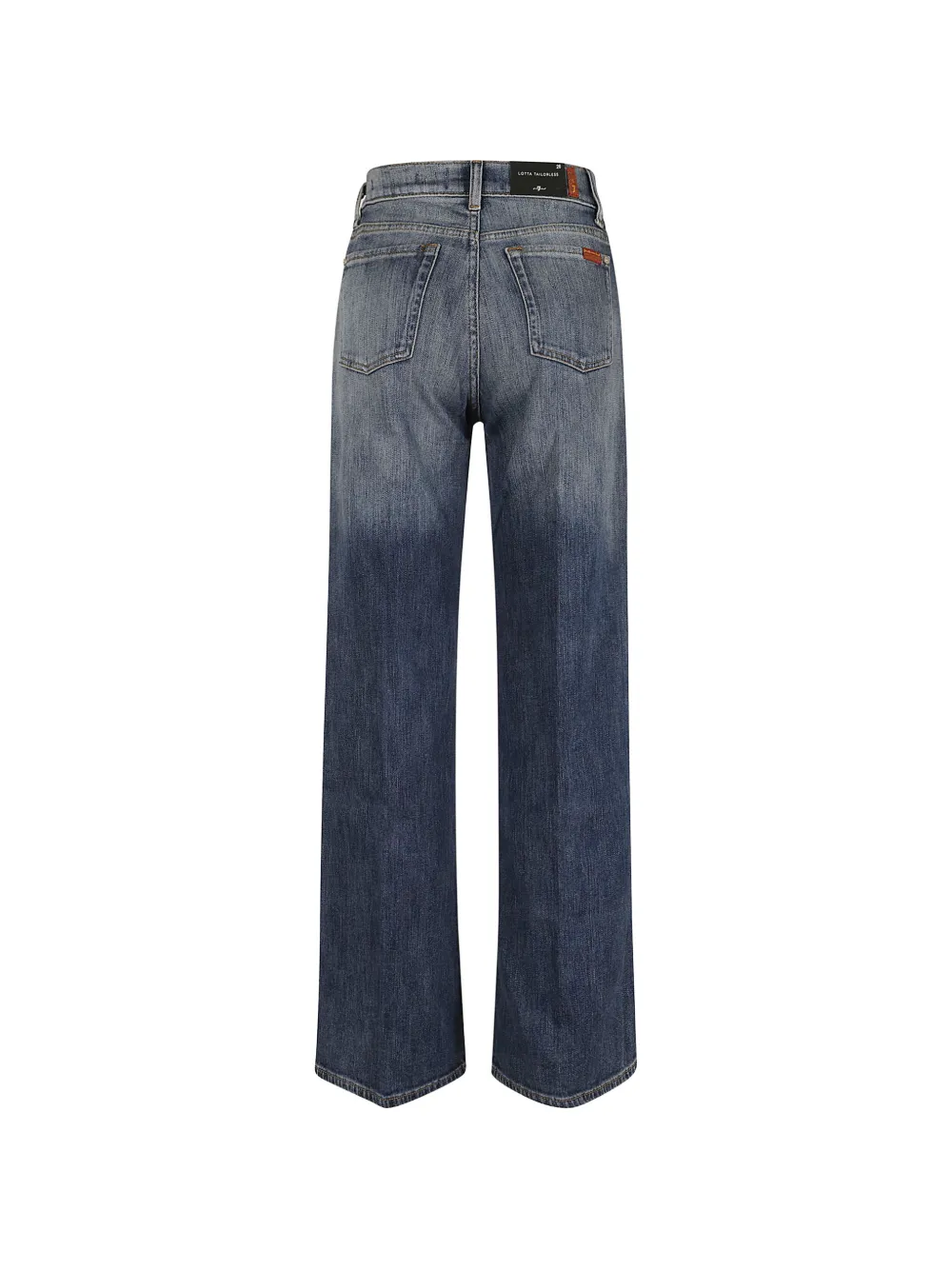7 For All Mankind Lotta Tailorless jeans Blauw
