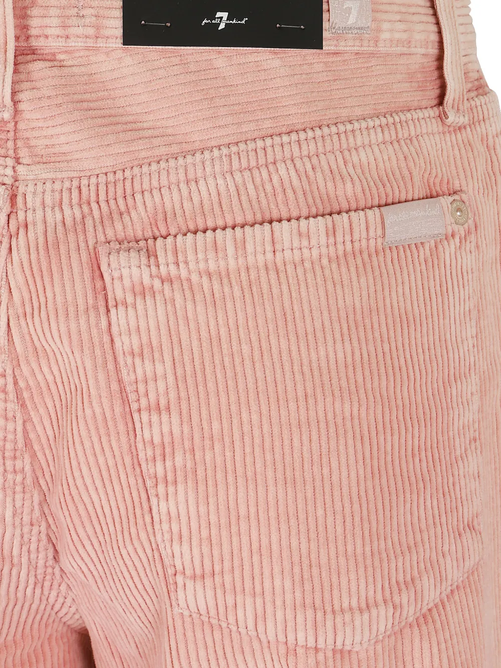 7 For All Mankind Lotta ribfluwelen broek Roze