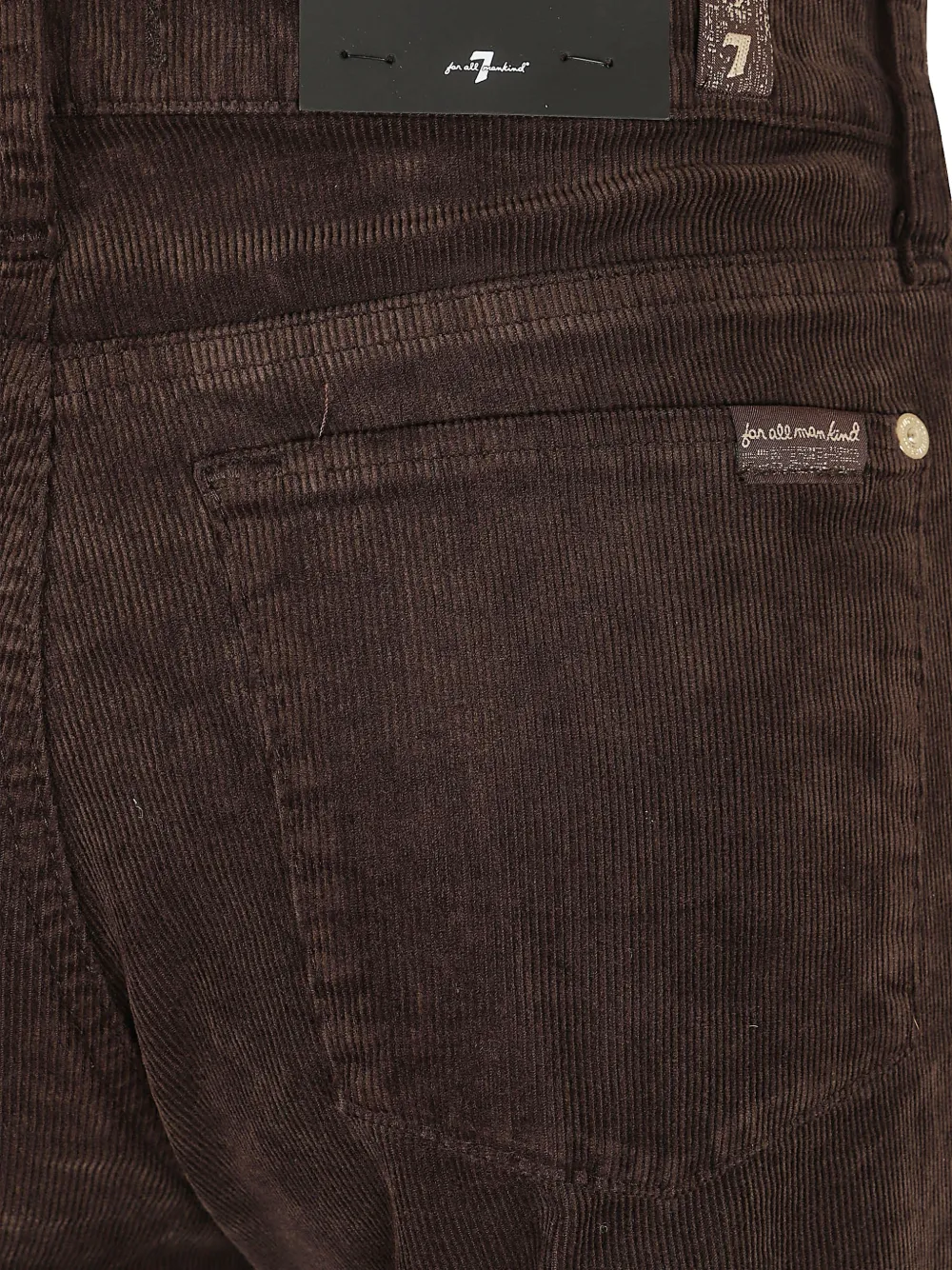 7 For All Mankind Lotta ribfluwelen jeans met wijde pijpen Bruin