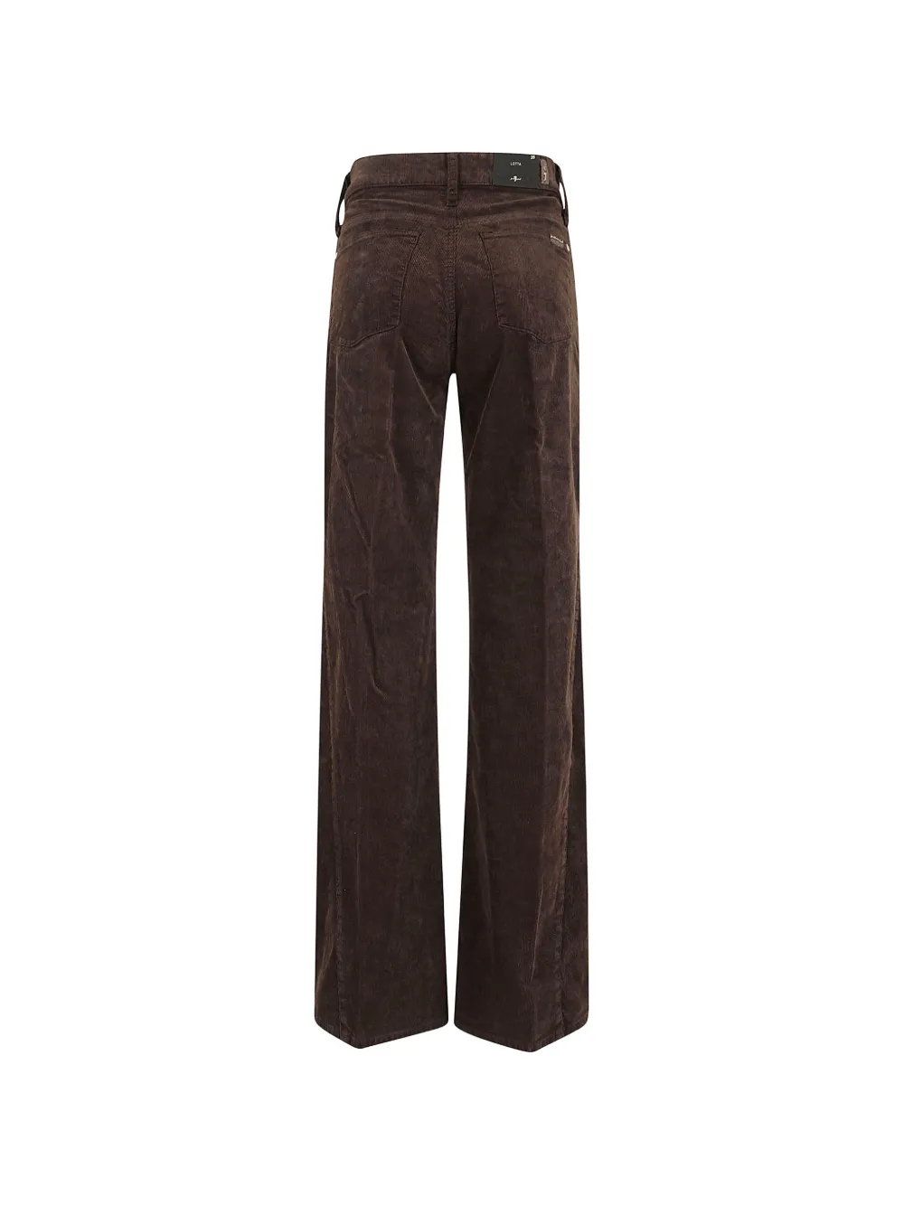 7 For All Mankind Lotta ribfluwelen jeans met wijde pijpen Bruin