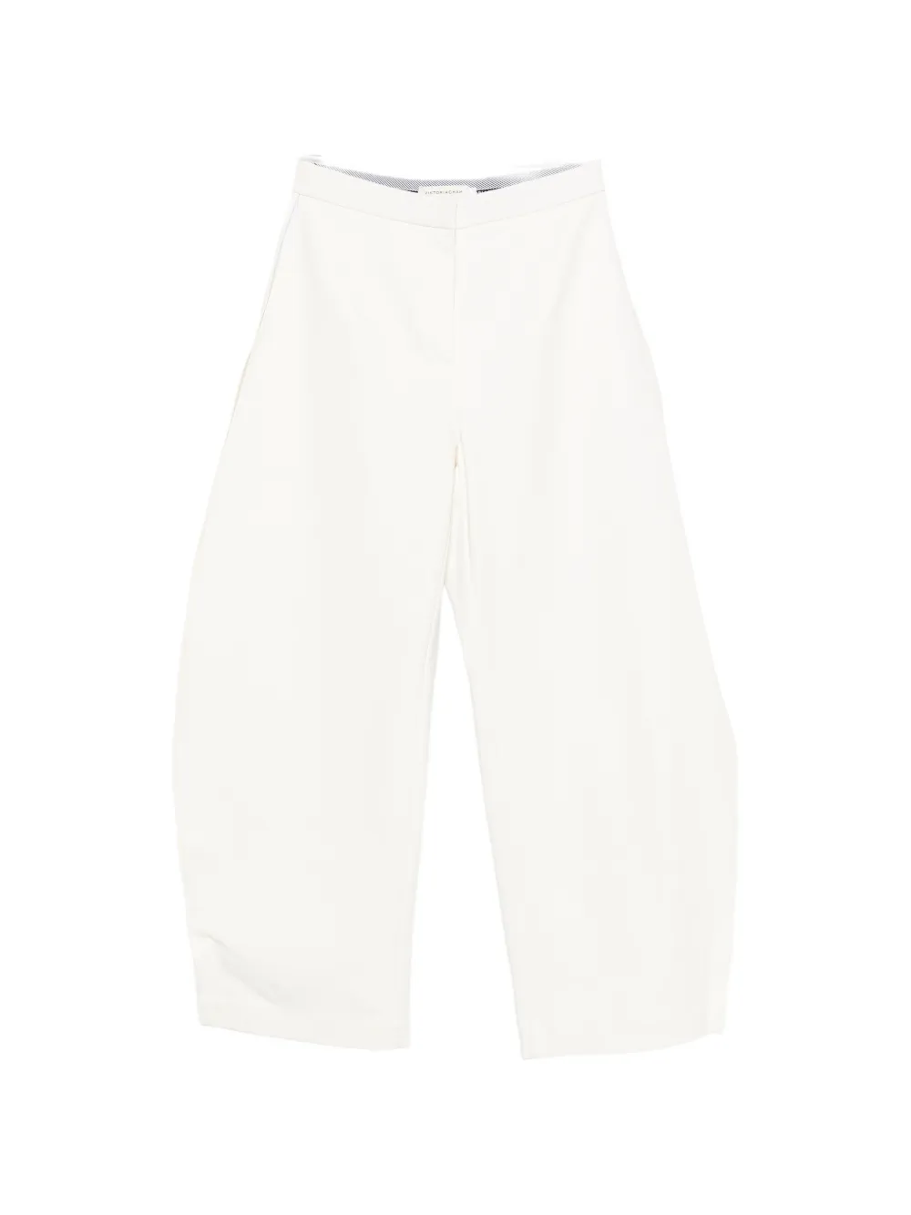 Viktoria Chan Cleo Wide-leg Trousers In Animal Print