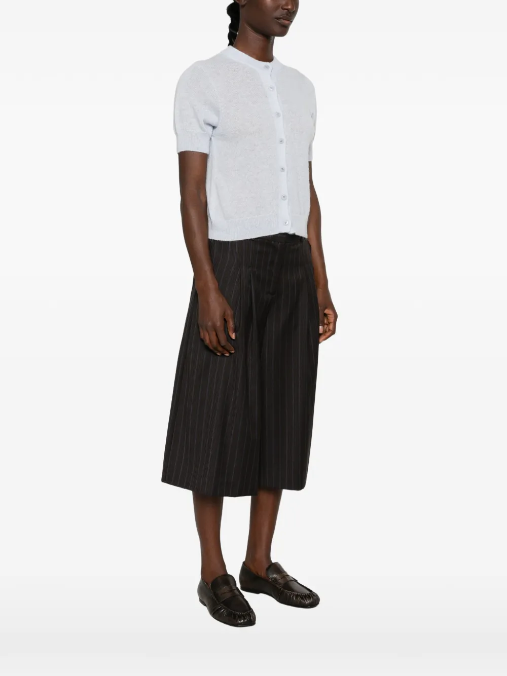 Drykorn Daryani vest met korte mouwen Blauw
