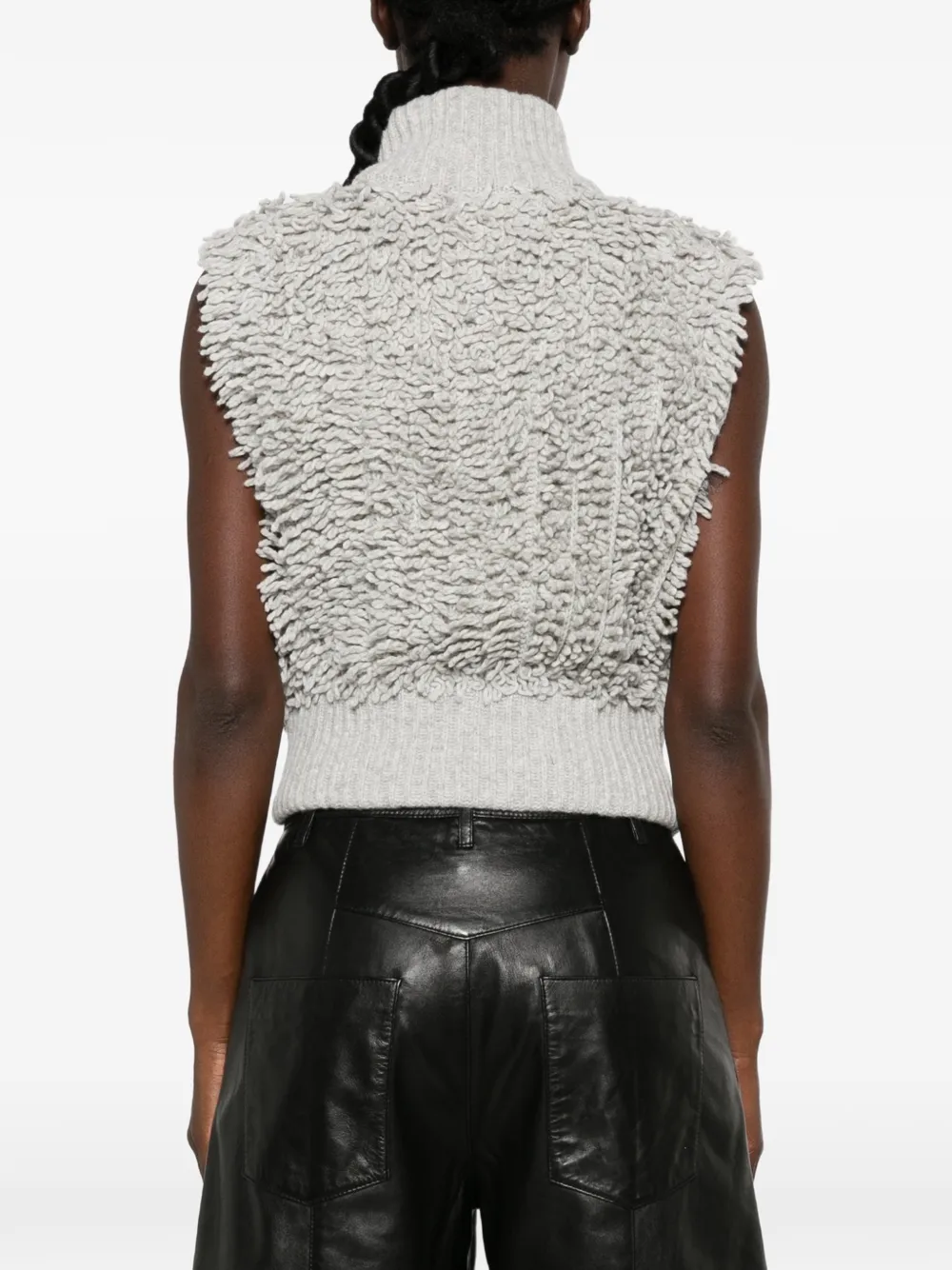 Drykorn Fukuo bodywarmer met rits Grijs