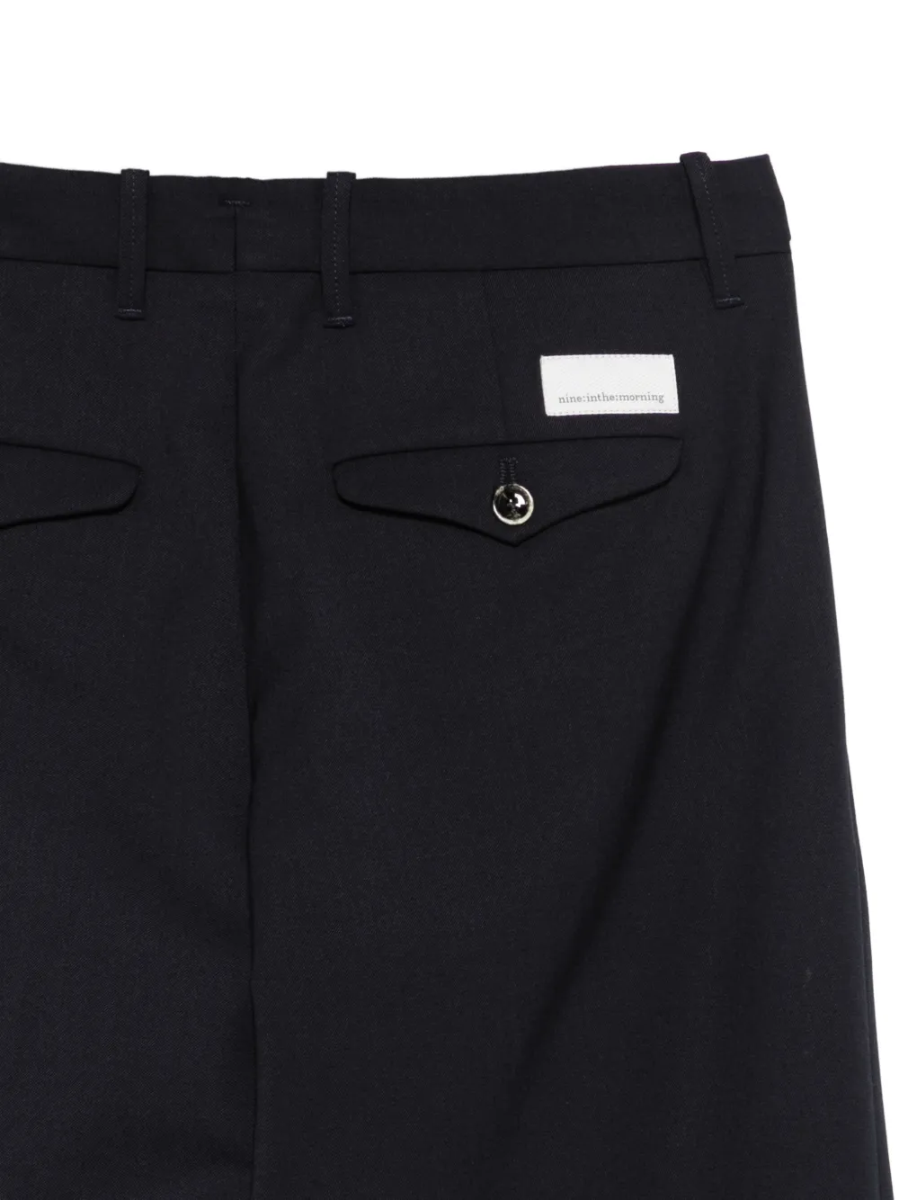 Nine In The Morning Seraphine slim-fit broek Blauw