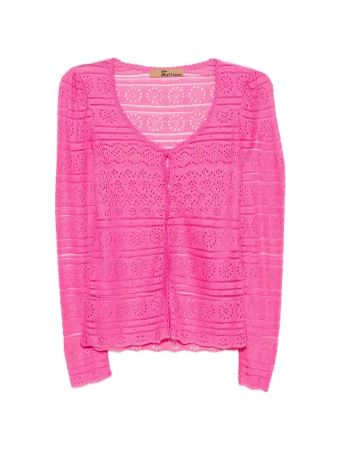 John Galliano Pre-Owned 2000s pointelle-knit cardigan