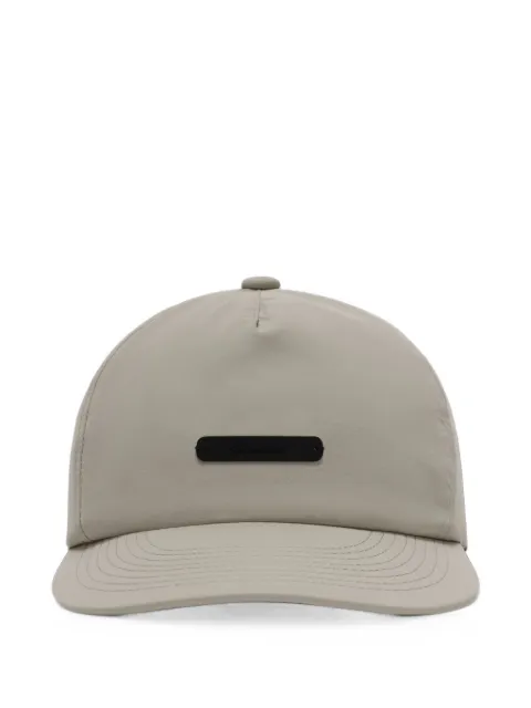 FEAR OF GOD ESSENTIALS logo-plaque five-panel cap