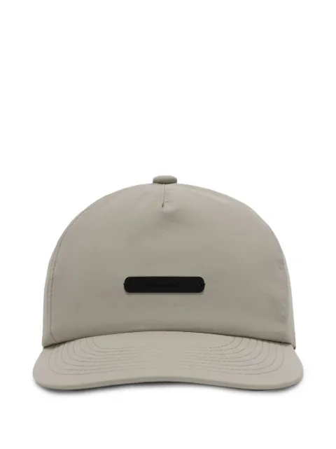 FEAR OF GOD ESSENTIALS logo-plaque five-panel cap