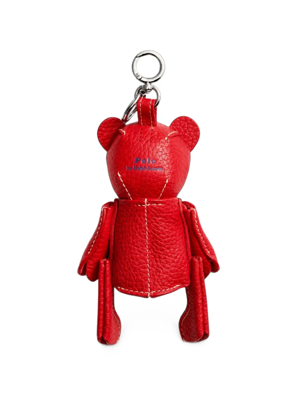 Polo Ralph Lauren Polo Bear leather bag charm Rood