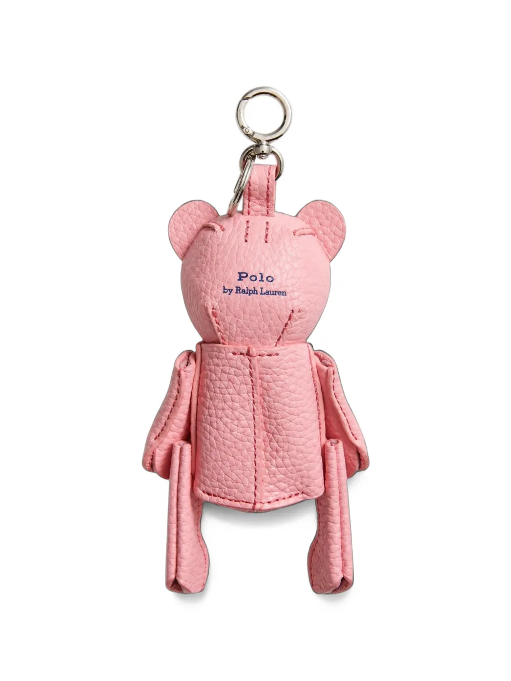 Polo Ralph Lauren Polo Bear leather bag charm Roze