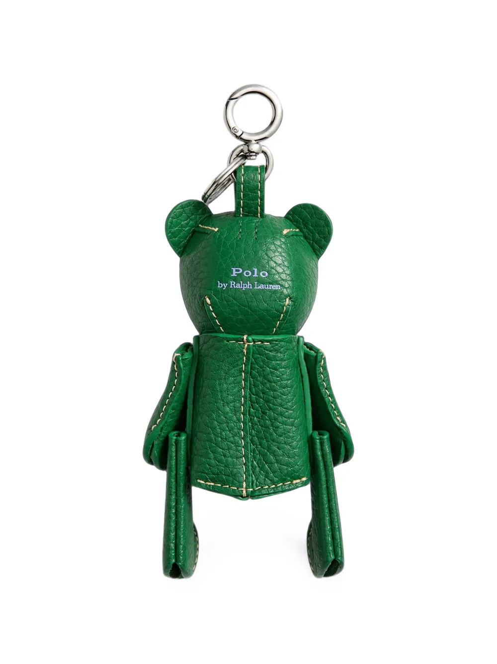 Polo Ralph Lauren Polo Bear leather bag charm Groen