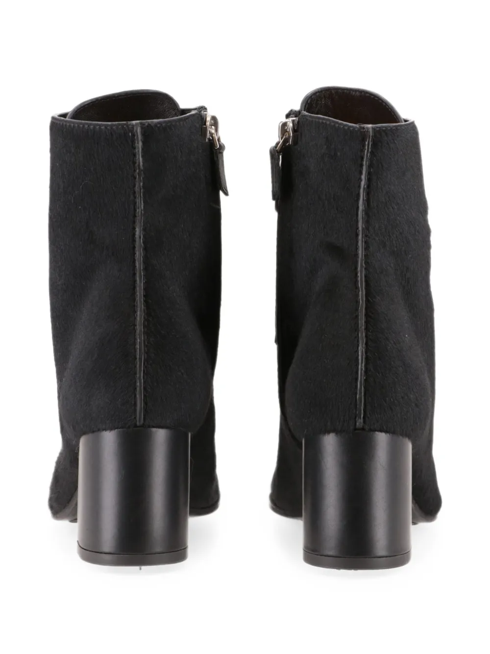 Tod's lace-up tassel ankle boots Zwart