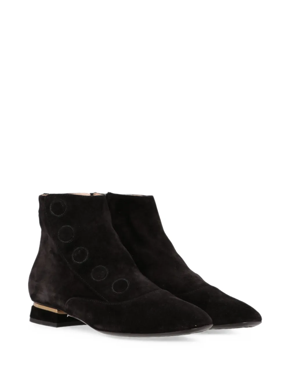 Tod's suede ankle boots Zwart