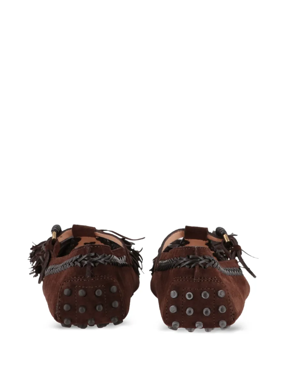 Tod's Gommino-sole fringe-detail loafers Bruin