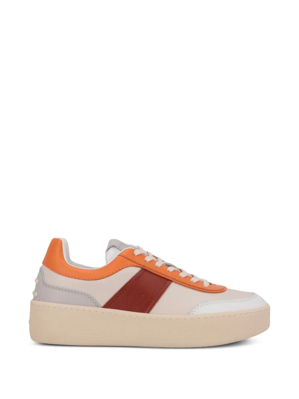 Tod's Gommino platform sneakers Beige