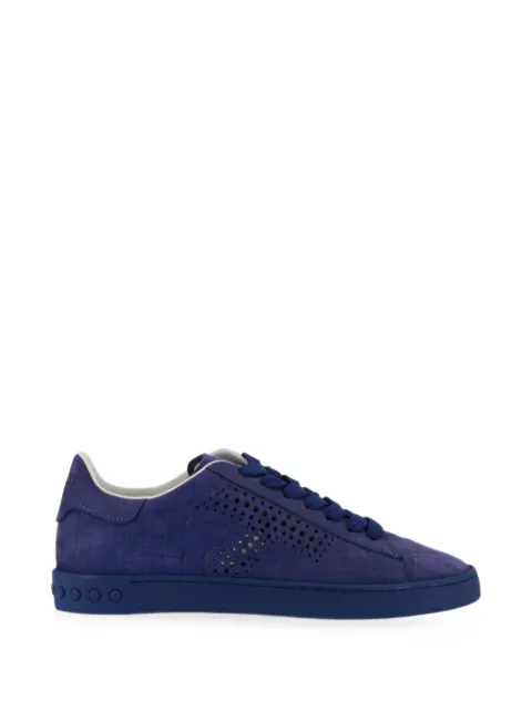 Tod's croc-effect perforated sneakers