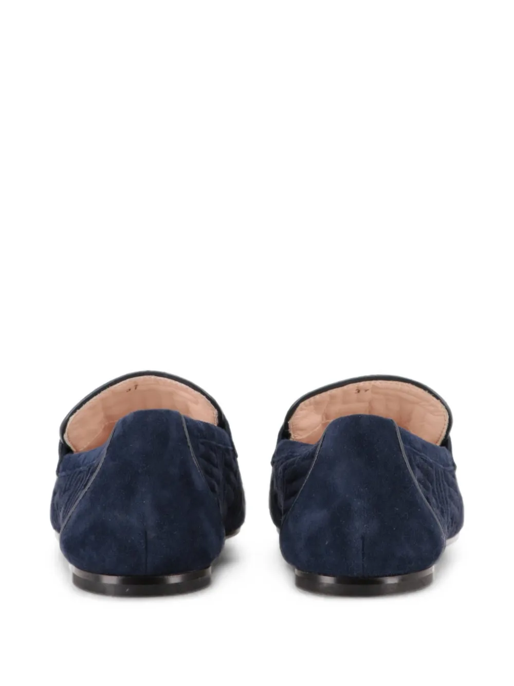 Tod's T Timeless quilted loafers Blauw