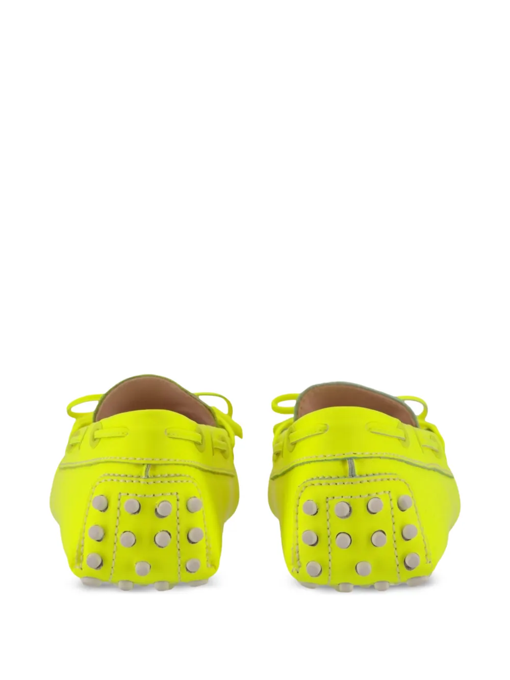 Tod's Gommino bow-detail loafers Geel