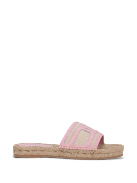 Tod's canvas espadrille sandals