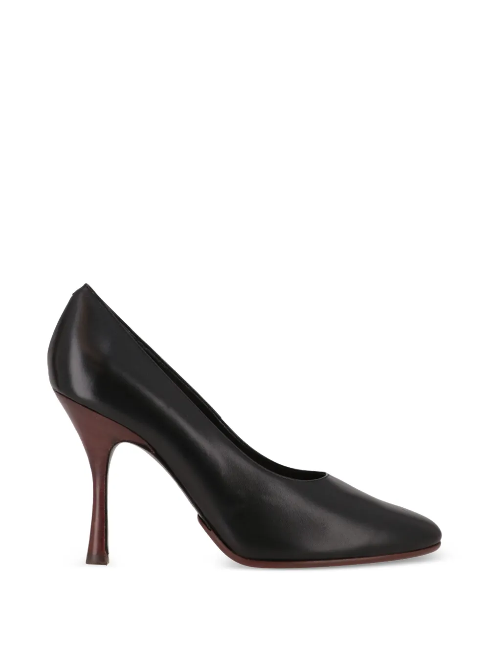 Tod's pointed-toe leather pumps Zwart