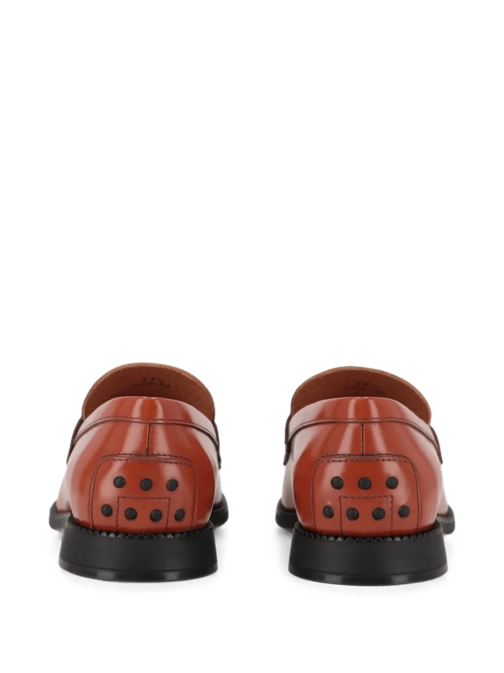 Tod's Gommino-detail leather loafers Bruin